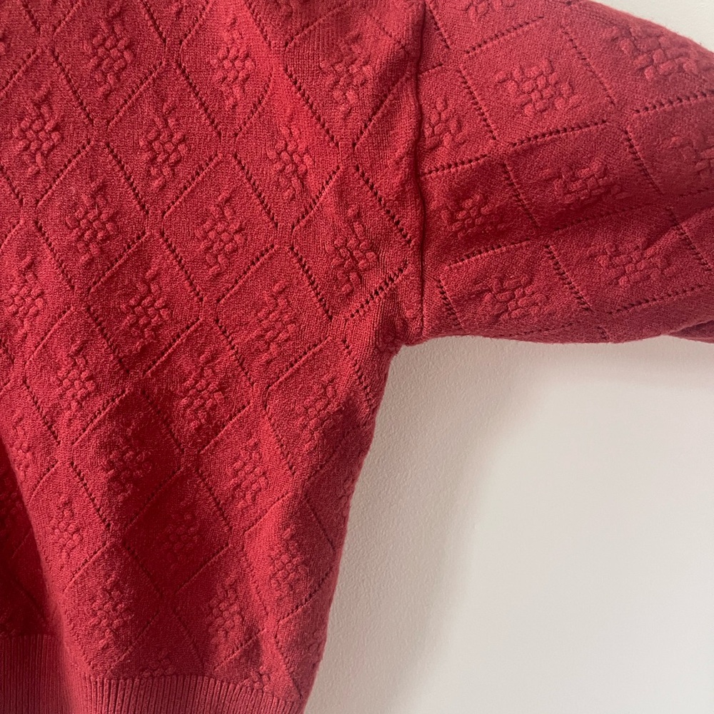 Women’s XXL Red Cardigan - Picture 5 of 5